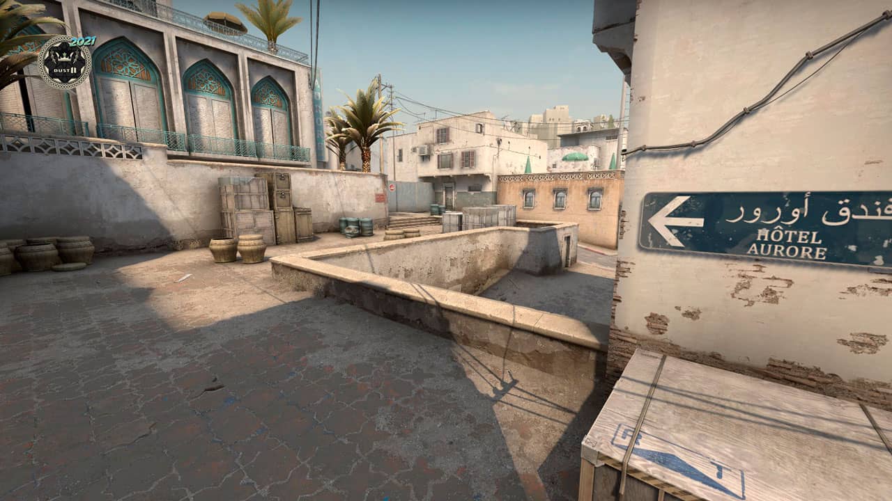 Dust 2 is an icon map for fans of Counter-Strike