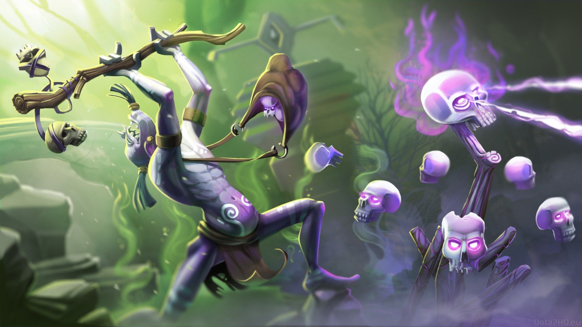 Dota 2, Witch Doctor Wallpapers HD / Desktop and Mobile ...