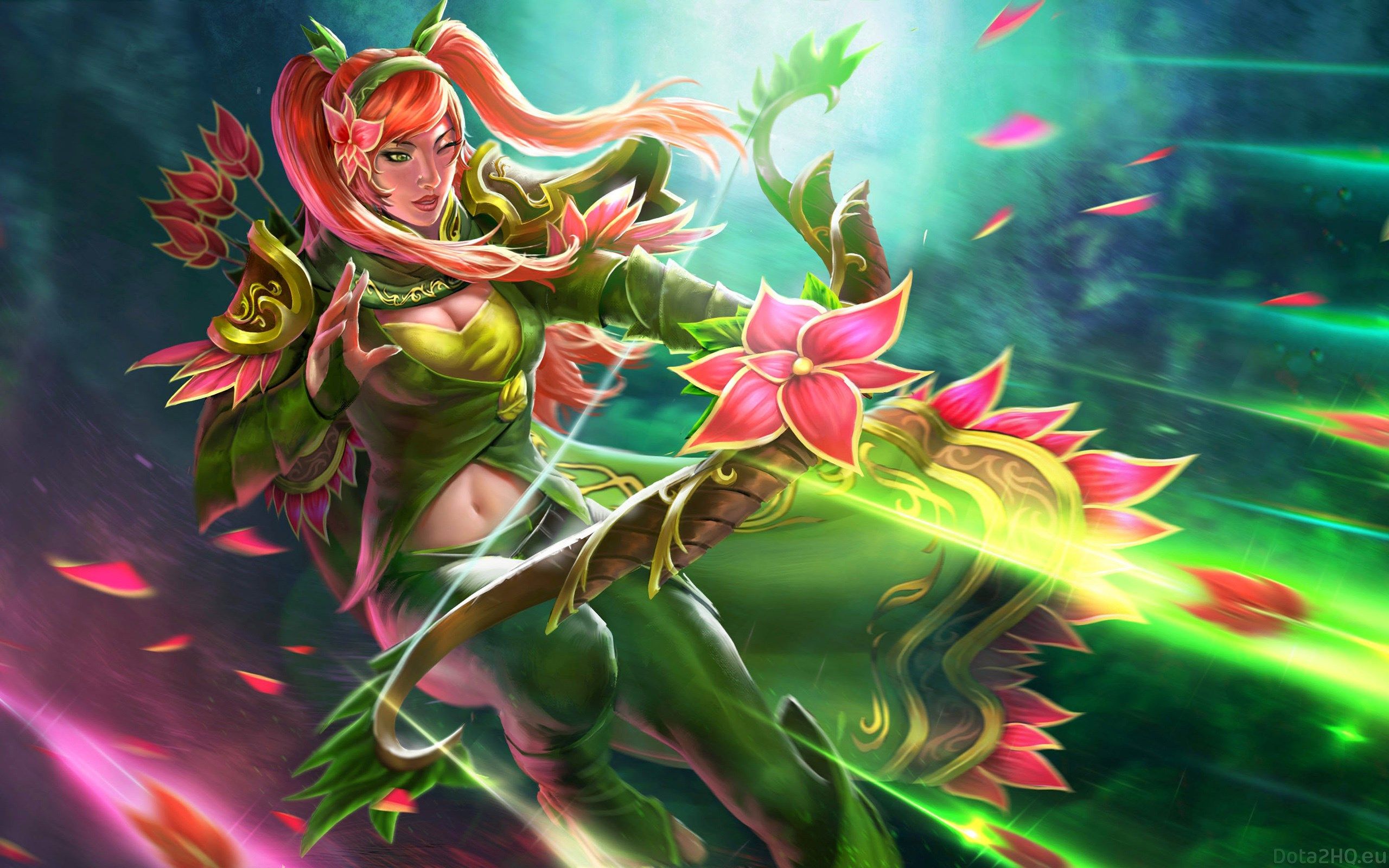 2560x1600 windranger #dota 2 background
